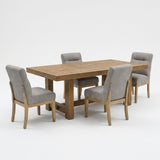 Origins Dining Table & 4 Avery Dining Chairs Set