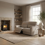 Orkney 3 Seater Recliner Sofa - 2.5 Seater Sofa with 2 Power Recliners Cat 20S - Power Recliner with USB 3 Seater Sofas Sterling Home 2