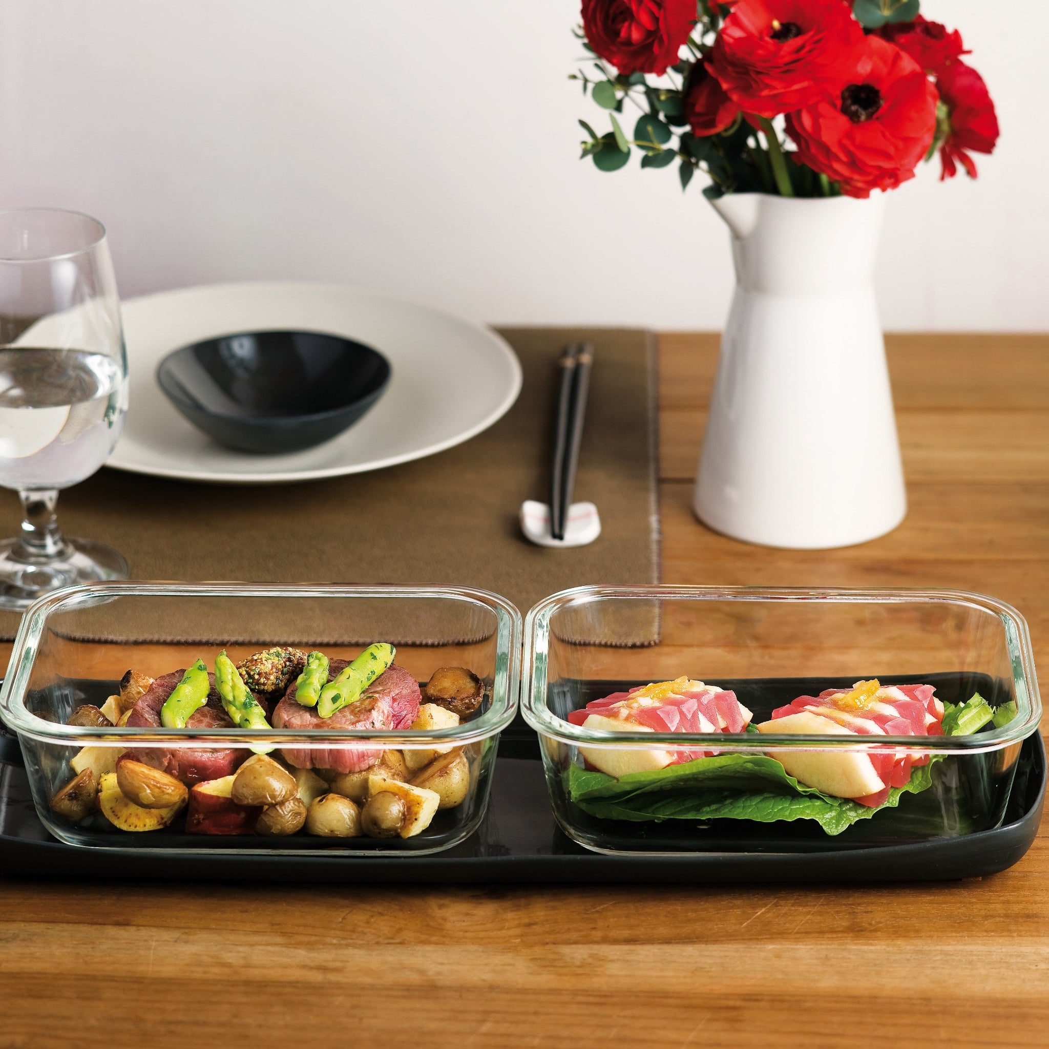LocknLock Ovenglass Rectangular 1L Sterling Home 3