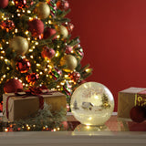 Battery Operated Lit Crackle Effect Lodge Ball