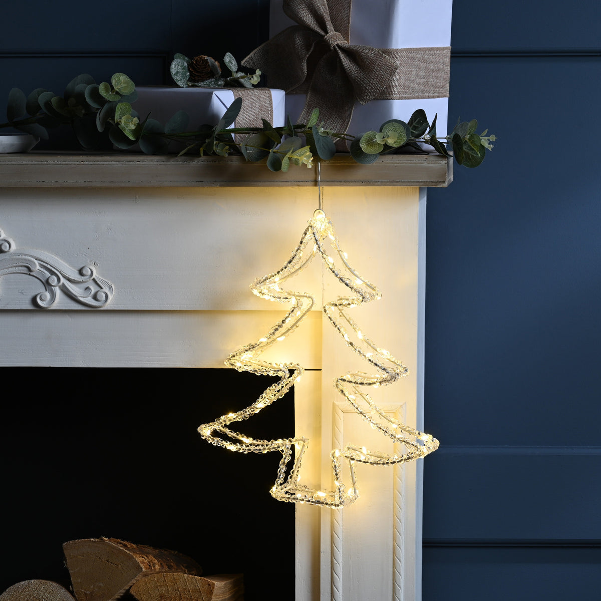 Lit Acrylic Tree - Lit Acrylic Tree 34CM Sterling Home 1