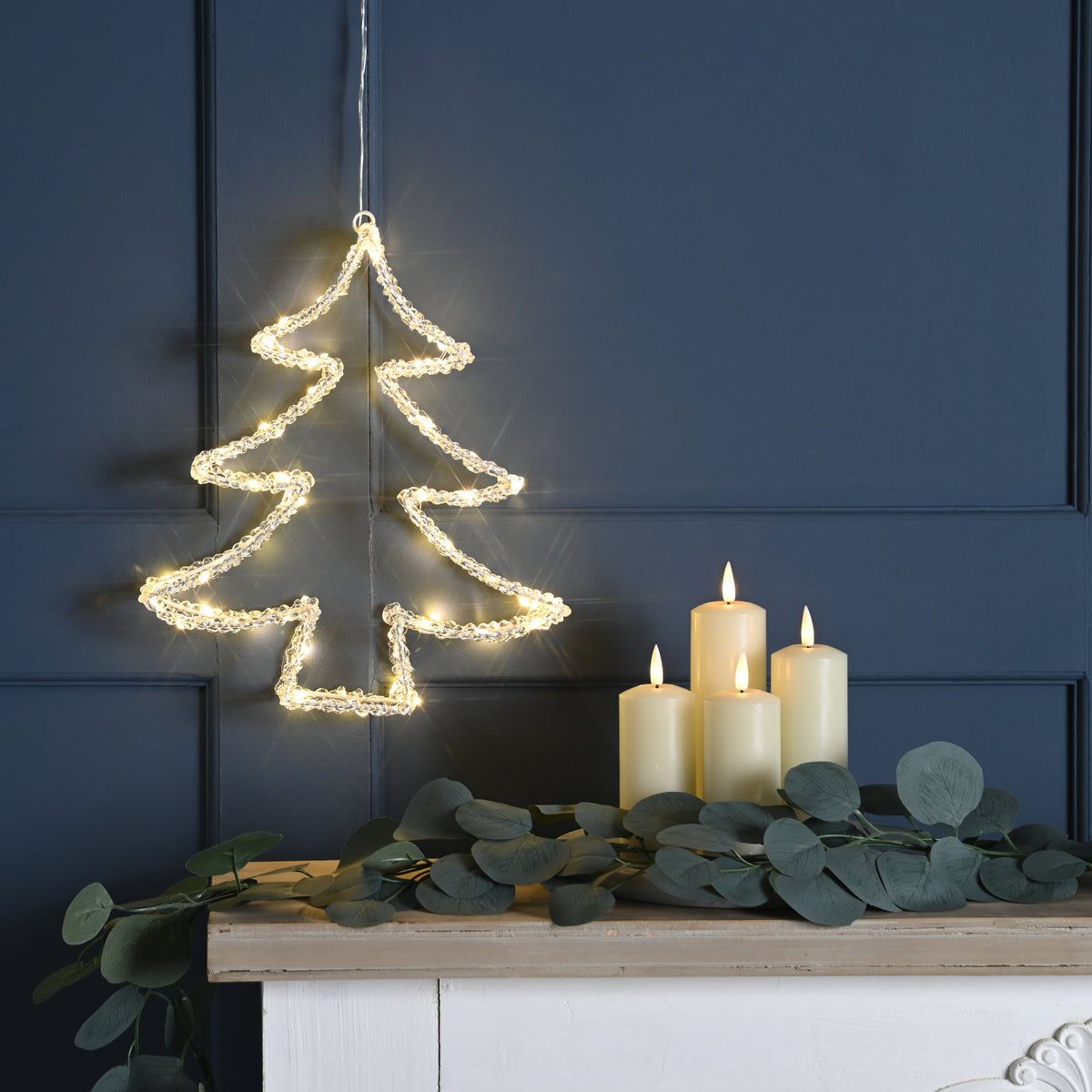 Lit Acrylic Tree - Lit Acrylic Tree 34CM Sterling Home 2