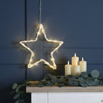 Lit Acrylic Star - Lit Acrylic Star 31CM Sterling Home 2