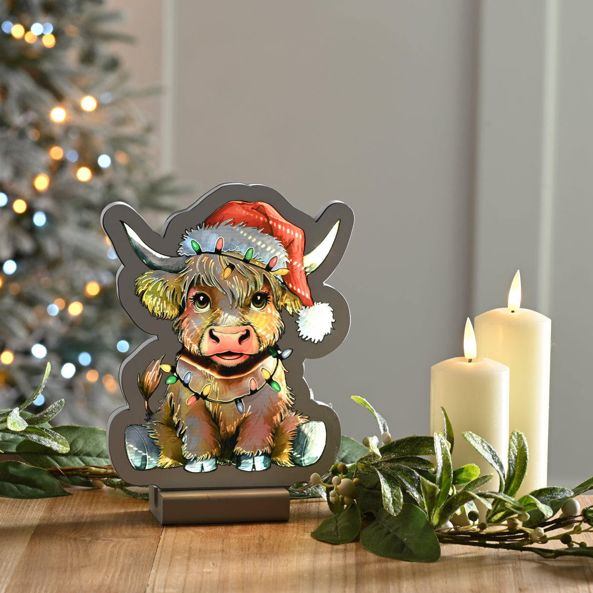 Infinity Highland Cow 20CM - Infinity Highland Cow 20CM Sterling Home 1