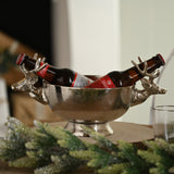 Aluminium Reindeer Head Bowl