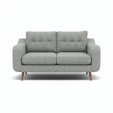 Phoebe 2 Seater Sofa - Small Sofa Standard Back Grade A Sterling Home 7 Capital Ecru Weathered Oak