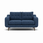 Phoebe 2 Seater Sofa - Small Sofa Standard Back Grade A Sterling Home 5 Capital Indigo American Walnut