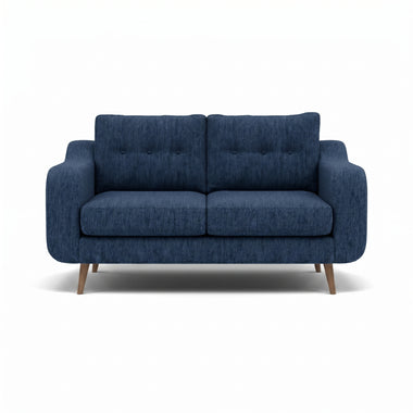 Phoebe 2 Seater Sofa - Small Sofa Standard Back Grade A Sterling Home 10 Capital Indigo Weathered Oak