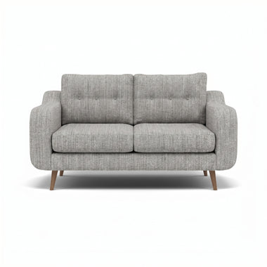 Phoebe 2 Seater Sofa - Small Sofa Standard Back Grade A Sterling Home 6 Capital Light Grey Weathered Oak