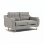 Phoebe 2 Seater Sofa - Small Sofa Standard Back Grade A — Capital Light Grey / Natural, gallery image 1