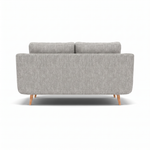Phoebe 2 Seater Sofa - Small Sofa Standard Back Grade A — Capital Light Grey / Natural, gallery image 2