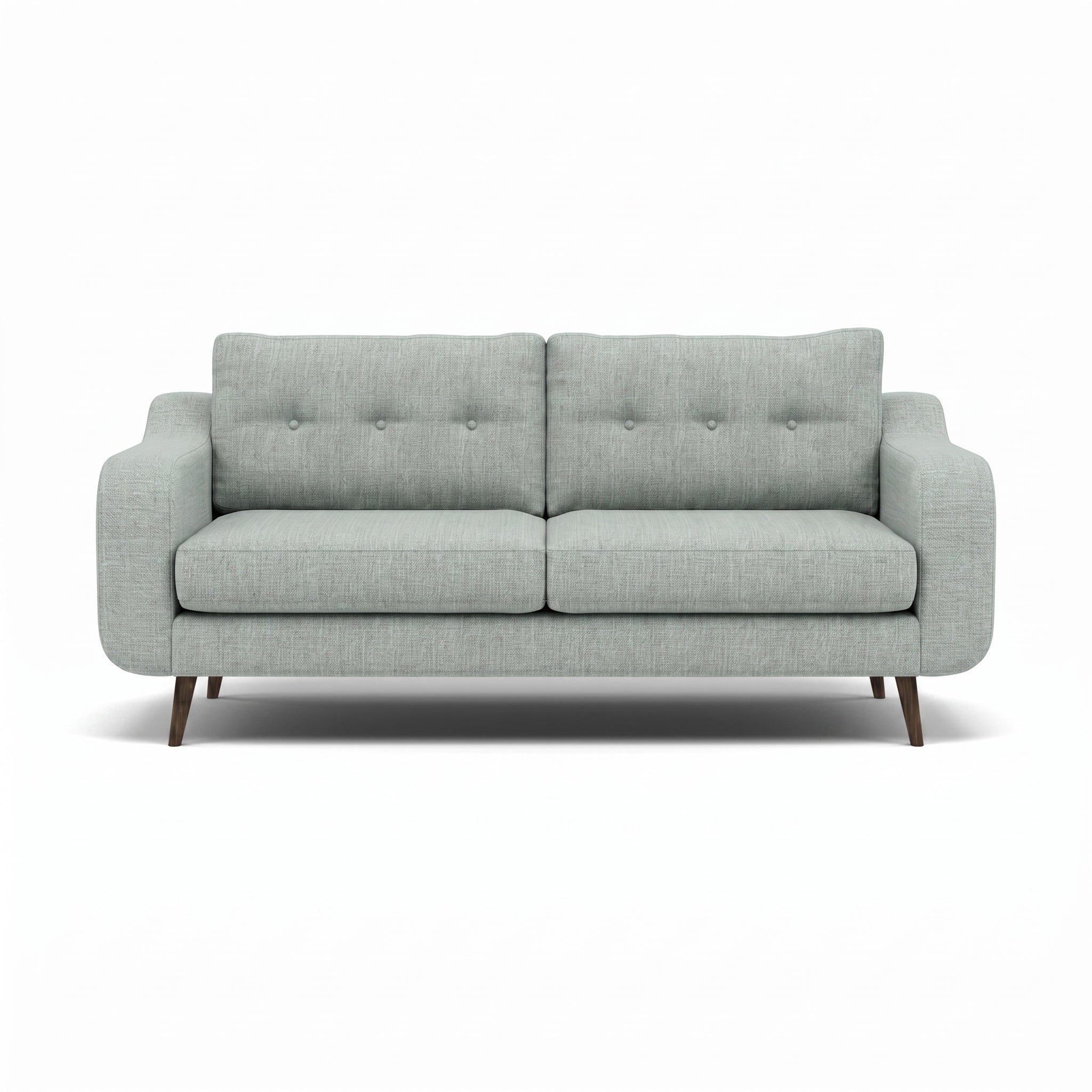 Phoebe 3 Seater Sofa - Large Sofa Standard Back Grade A Sterling Home 5 Capital Ecru American Walnut