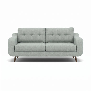 Phoebe 3 Seater Sofa - Large Sofa Standard Back Grade A Sterling Home 5 Capital Ecru American Walnut
