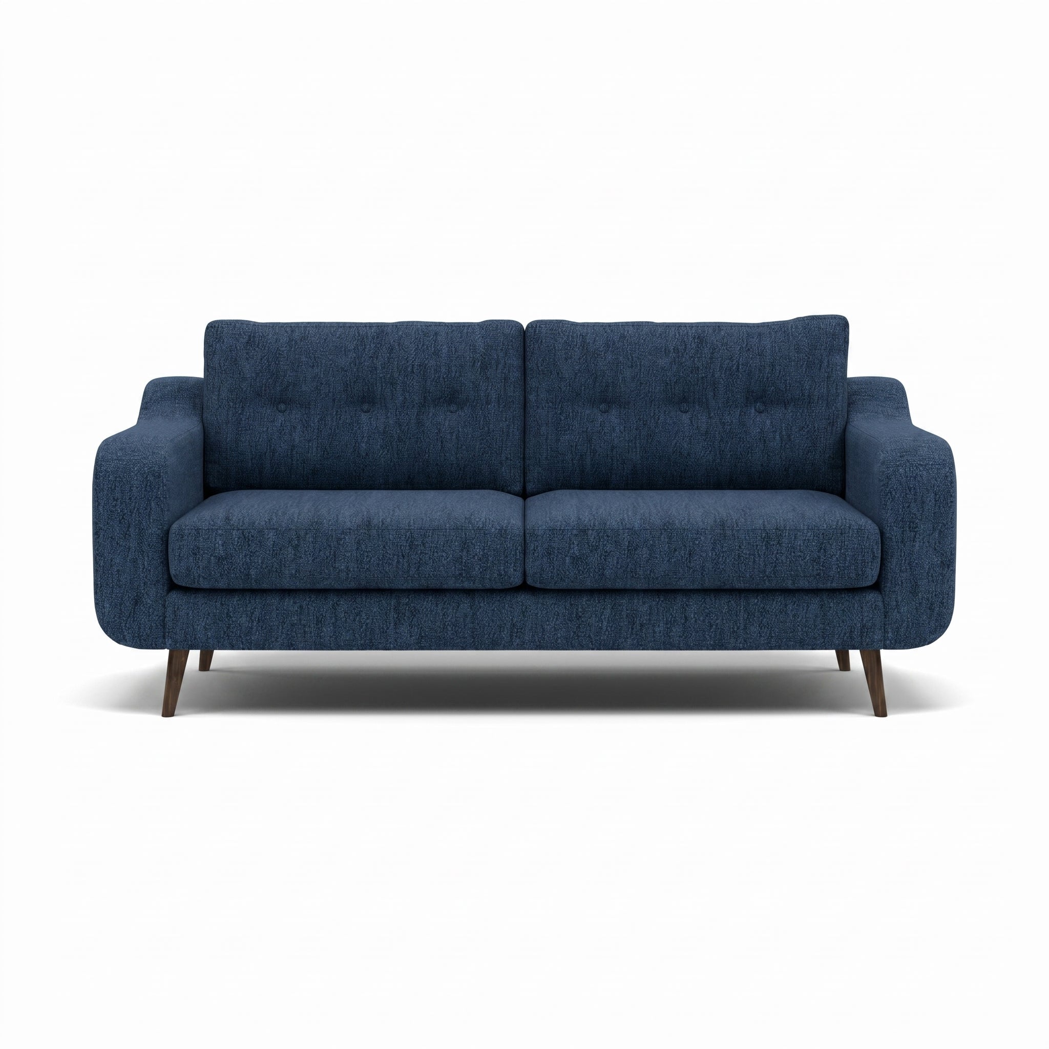 Phoebe 3 Seater Sofa - Large Sofa Standard Back Grade A Sterling Home 8 Capital Indigo American Walnut