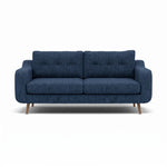 Phoebe 3 Seater Sofa - Large Sofa Standard Back Grade A Sterling Home 13 Capital Indigo Weathered Oak