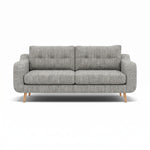 Phoebe 3 Seater Sofa - Large Sofa Standard Back Grade A Sterling Home 14 Capital Light Grey Natural