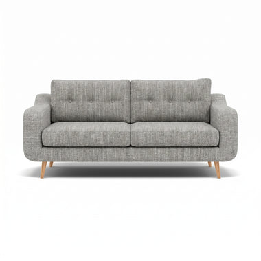 Phoebe 3 Seater Sofa - Large Sofa Standard Back Grade A Sterling Home 14 Capital Light Grey Natural