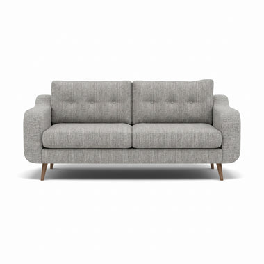 Phoebe 3 Seater Sofa - Large Sofa Standard Back Grade A Sterling Home 9 Capital Light Grey Weathered Oak