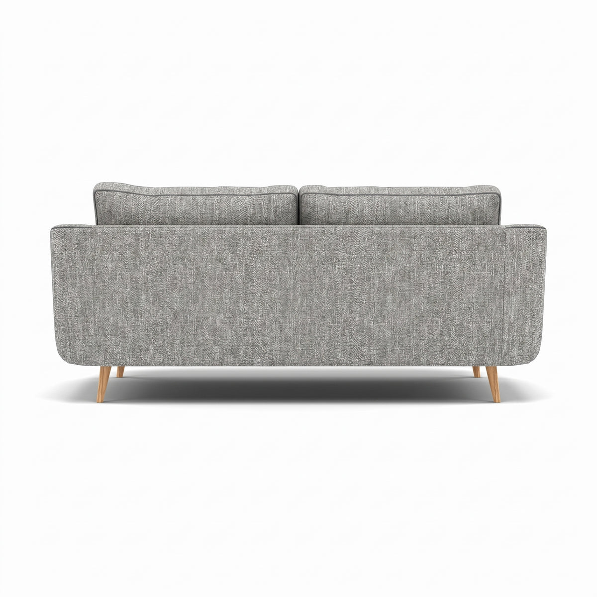 Phoebe 3 Seater Sofa - Large Sofa Standard Back Grade A — Capital Light Grey / Natural, gallery image 2