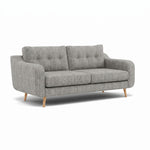 Phoebe 3 Seater Sofa - Large Sofa Standard Back Grade A — Capital Light Grey / Natural, gallery image 1