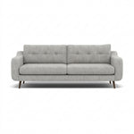 Phoebe 4 Seater Sofa - Extra Large Sofa Standard Back Grade A Sterling Home 1 Capital Light Grey American Walnut