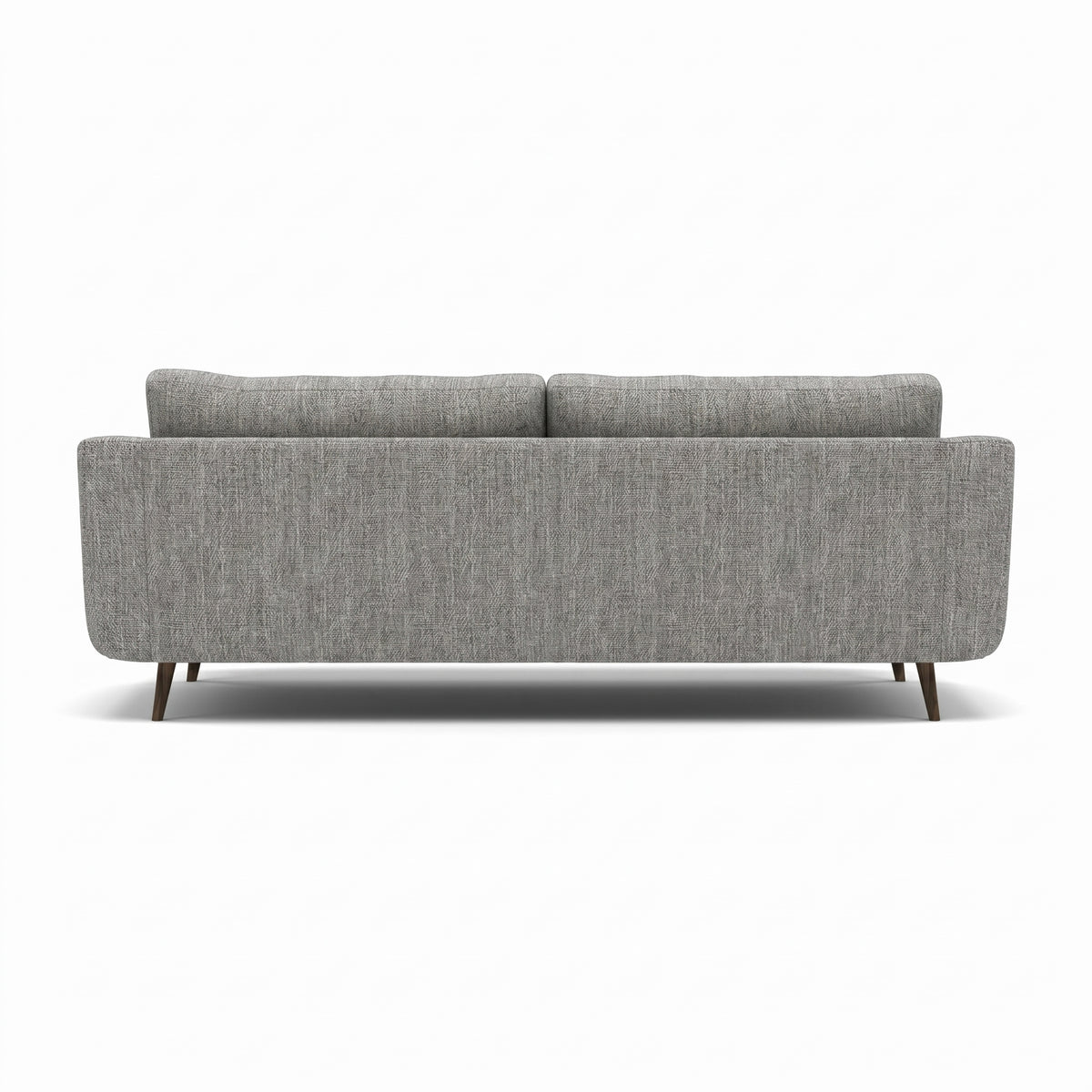 Phoebe 4 Seater Sofa - Extra Large Sofa Standard Back Grade A — Capital Light Grey / American Walnut, gallery image 2