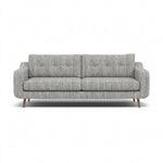 Phoebe 4 Seater Sofa - Extra Large Sofa Standard Back Grade A Sterling Home 7 Capital Light Grey Weathered Oak