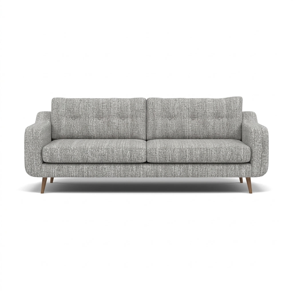 Phoebe 4 Seater Sofa - Extra Large Sofa Standard Back Grade A Sterling Home 7 Capital Light Grey Weathered Oak