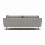Phoebe 4 Seater Sofa - Extra Large Sofa Standard Back Grade A — Capital Light Grey / Weathered Oak, gallery image 2