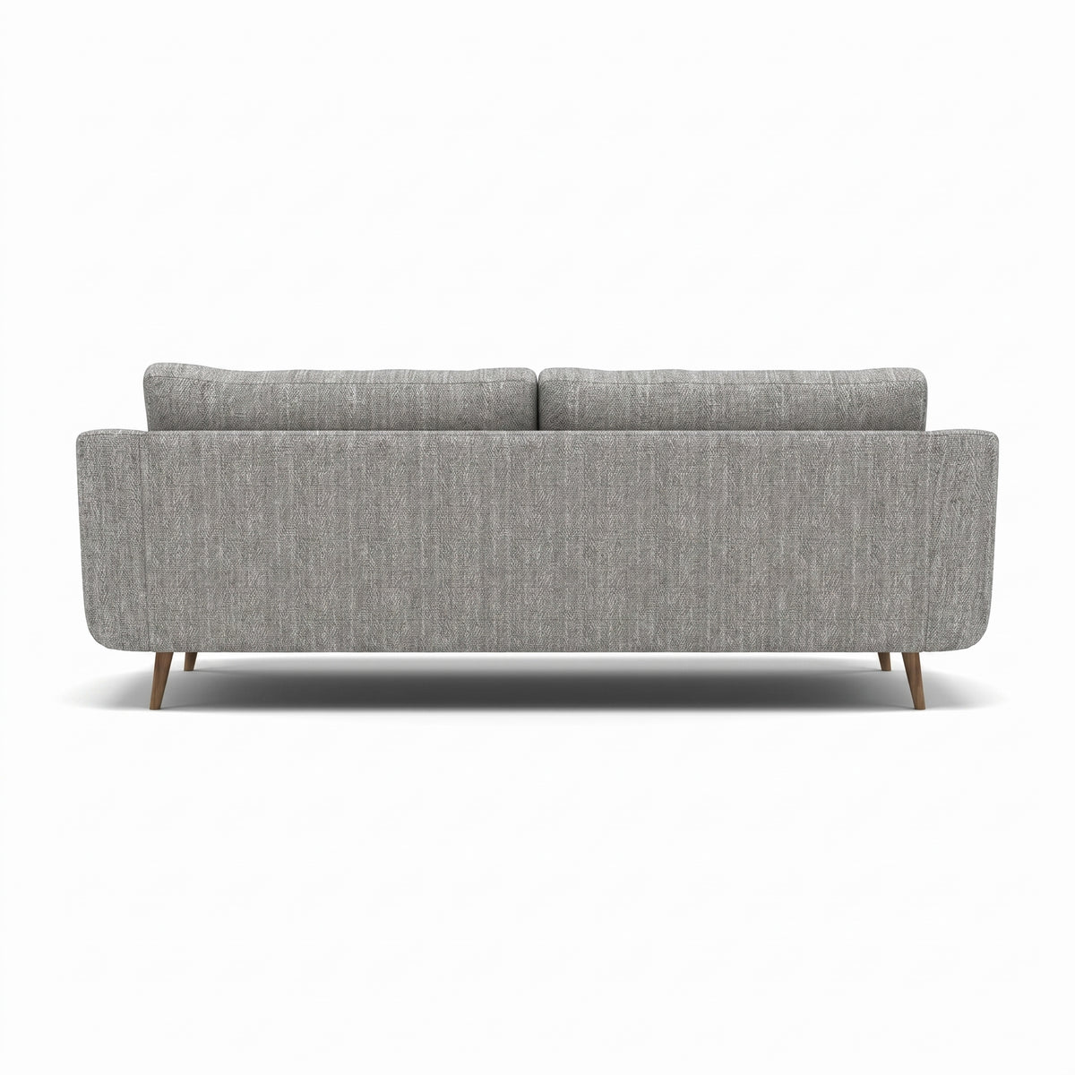 Phoebe 4 Seater Sofa - Extra Large Sofa Standard Back Grade A — Capital Light Grey / Weathered Oak, gallery image 2