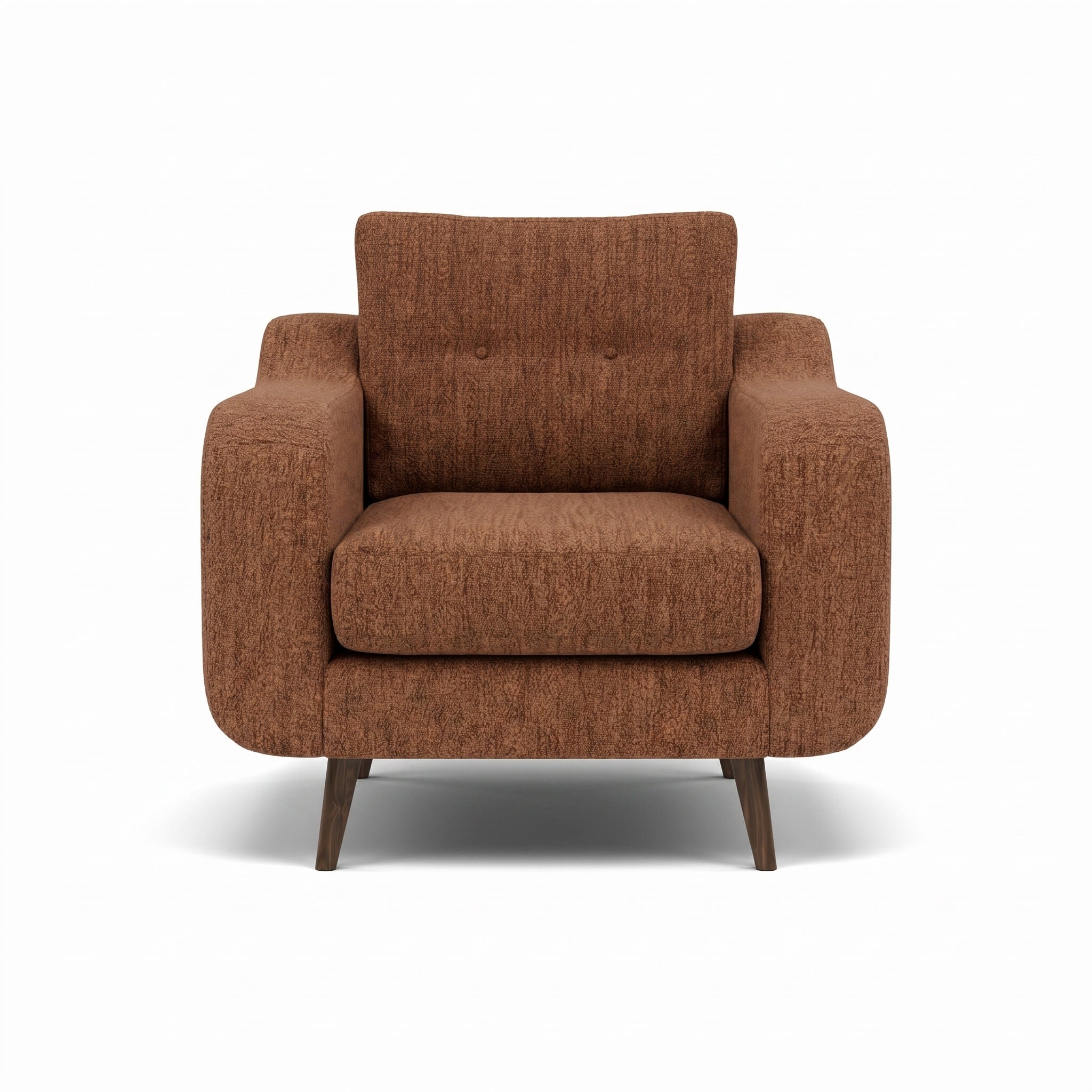 Phoebe Armchair - Chair Grade A Sterling Home 4 Capital Burnt Orange American Walnut