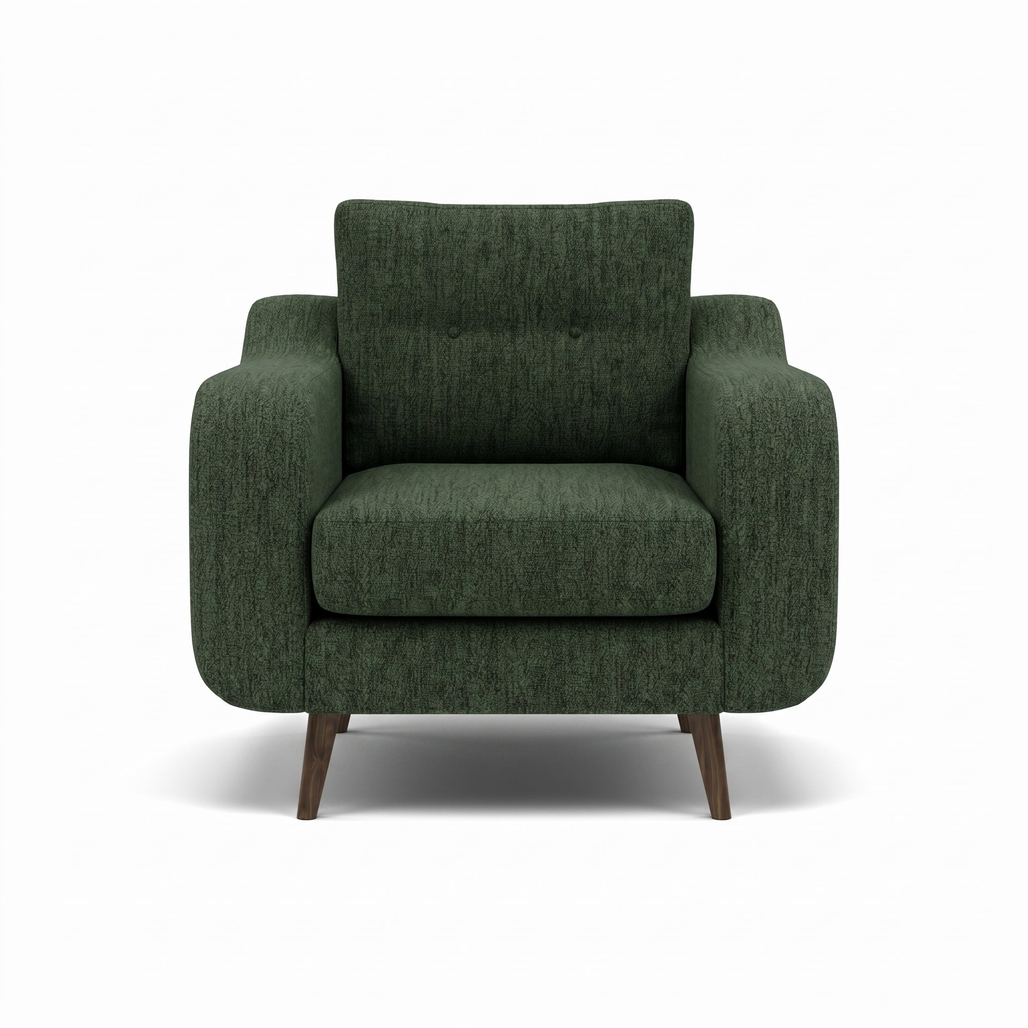 Phoebe Armchair - Chair Grade A Sterling Home 5 Capital Dark Green American Walnut