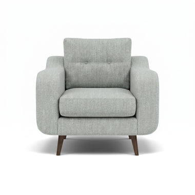 Phoebe Armchair - Chair Grade A Sterling Home 3 Capital Ecru American Walnut