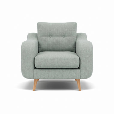 Phoebe Armchair - Chair Grade A Sterling Home 13 Capital Ecru Natural