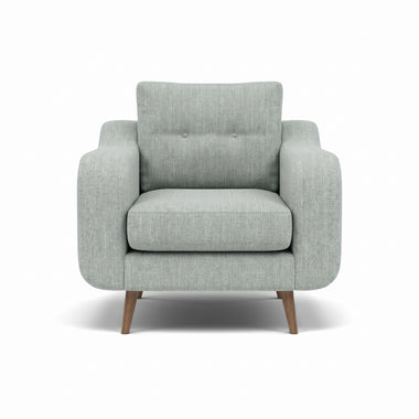 Phoebe Armchair - Chair Grade A Sterling Home 8 Capital Ecru Weathered Oak