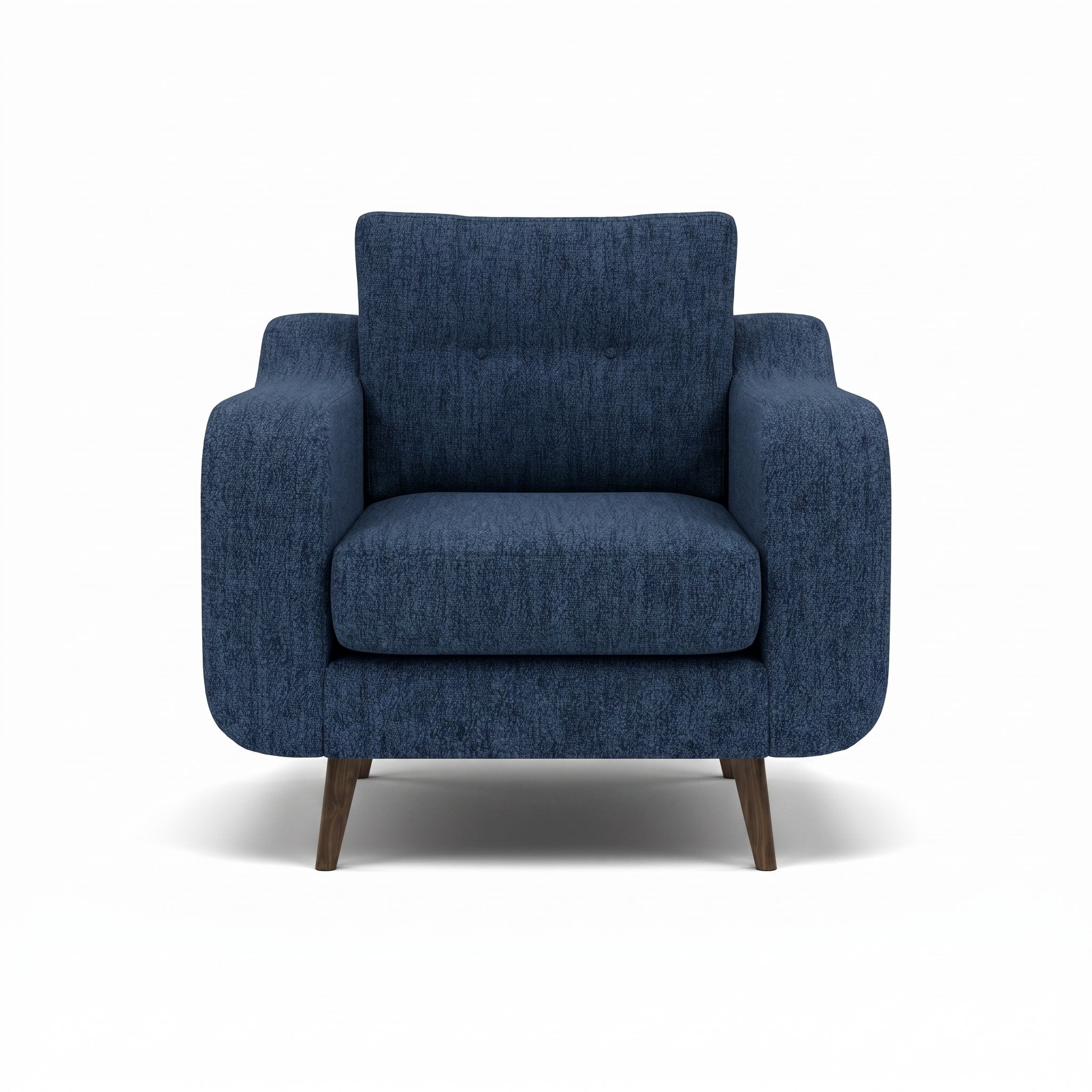Phoebe Armchair - Chair Grade A Sterling Home 6 Capital Indigo American Walnut