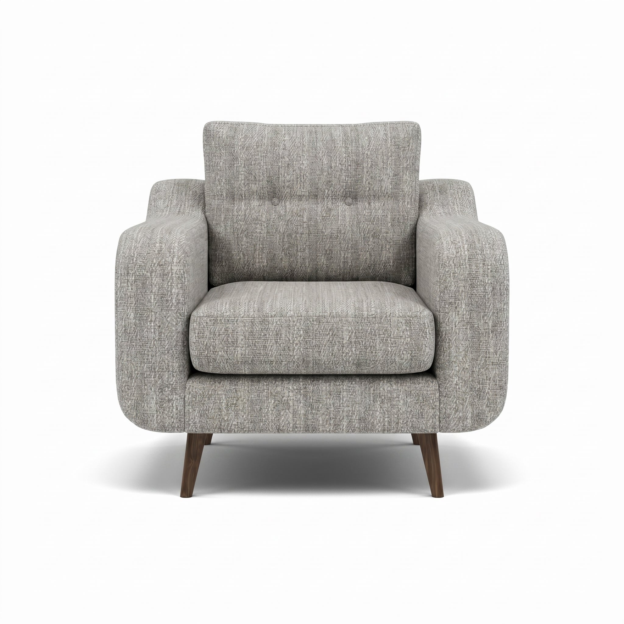 Phoebe Armchair - Chair Grade A Sterling Home 1 Capital Light Grey American Walnut