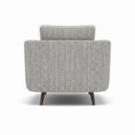 Phoebe Armchair - Chair Grade A — Capital Light Grey / American Walnut, gallery image 2