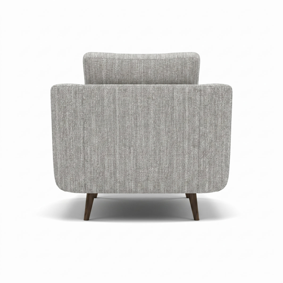 Phoebe Armchair - Chair Grade A — Capital Light Grey / American Walnut, gallery image 2