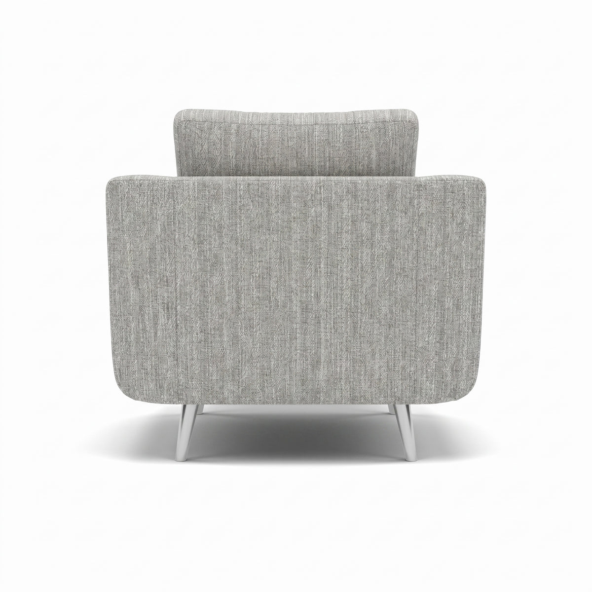 Phoebe Armchair - Chair Grade A — Capital Light Grey / Chrome, gallery image 2