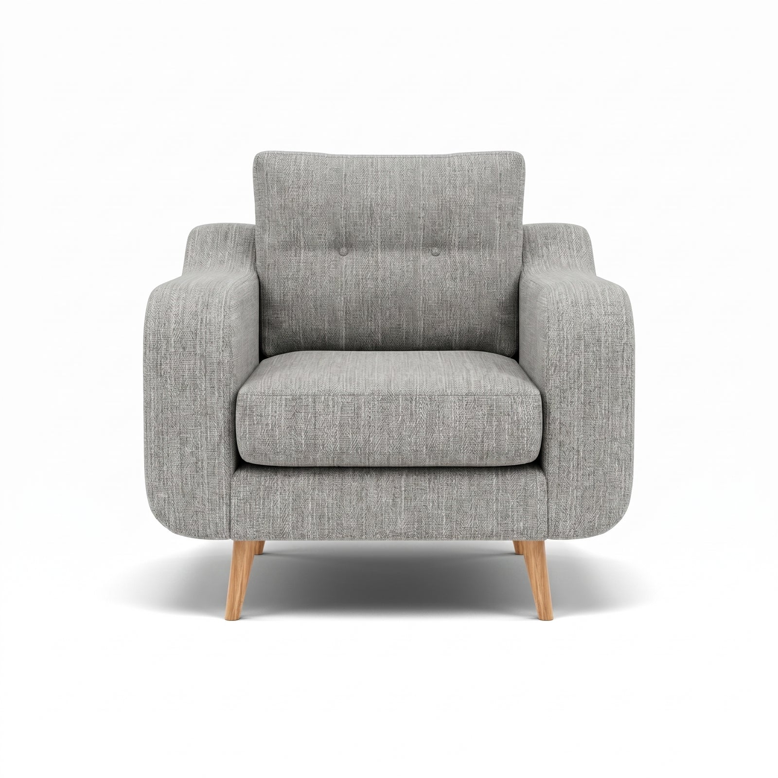 Phoebe Armchair - Chair Grade A Sterling Home 4 Capital Light Grey Natural