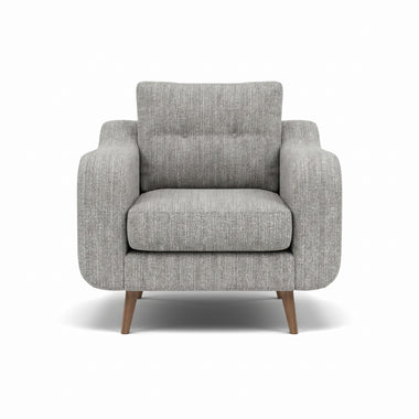Phoebe Armchair - Chair Grade A Sterling Home 7 Capital Light Grey Weathered Oak