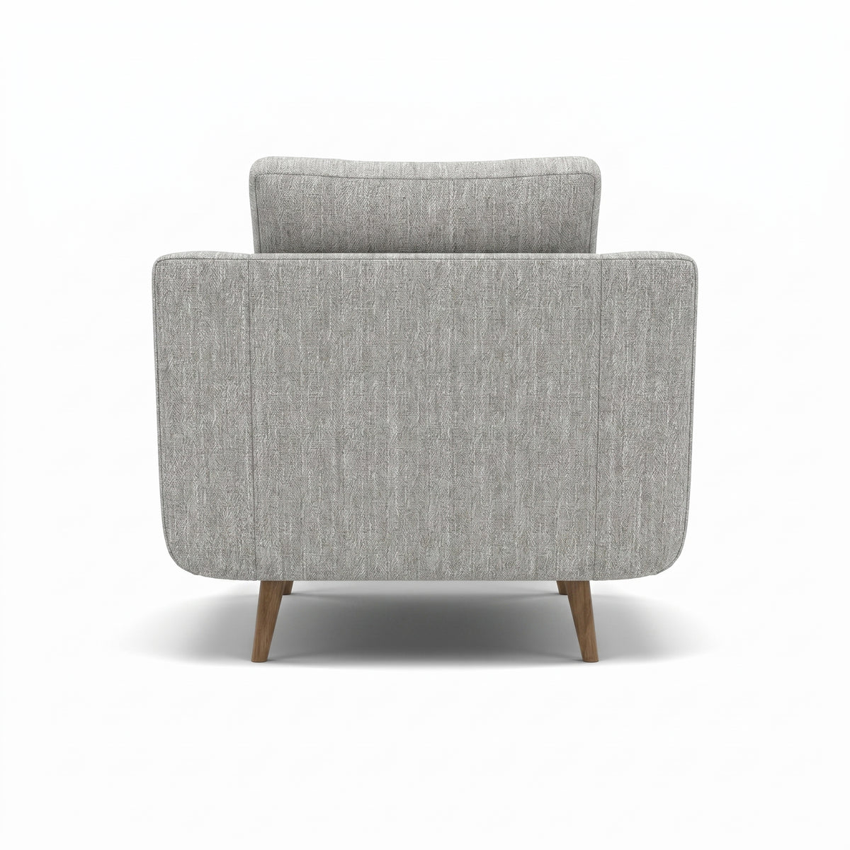 Phoebe Armchair - Chair Grade A — Capital Light Grey / Weathered Oak, gallery image 2