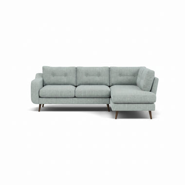 Phoebe Corner Sofa - Corner Group RHF Grade A - Right Hand Facing Sterling Home 3 Capital Ecru American Walnut