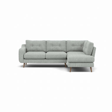Phoebe Corner Sofa - Corner Group RHF Grade A - Right Hand Facing Sterling Home 8 Capital Ecru Weathered Oak