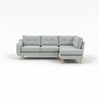 Phoebe Corner Sofa - Corner Group RHF Grade A - Right Hand Facing Sterling Home 13 Capital Ecru Natural