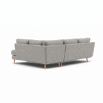 Phoebe Corner Sofa - Corner Group RHF Grade A - Right Hand Facing — Capital Light Grey / Natural, gallery image 2
