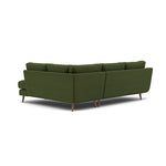 Phoebe Corner Sofa - Corner Group RHF Grade B - Right Hand Facing — Plush Velvet Vine / Weathered Oak, gallery image 2