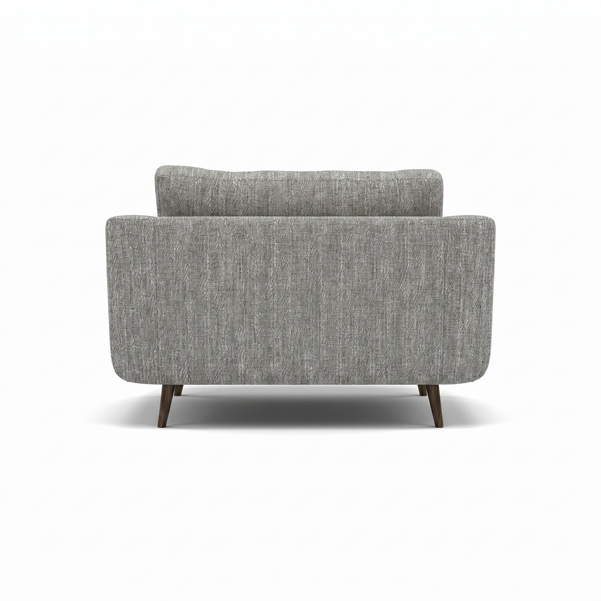 Phoebe Loveseat - Snuggler Chair Grade A — Capital Light Grey / American Walnut, gallery image 2
