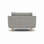 Phoebe Loveseat - Snuggler Chair Grade A — Capital Light Grey / Natural, gallery image 2